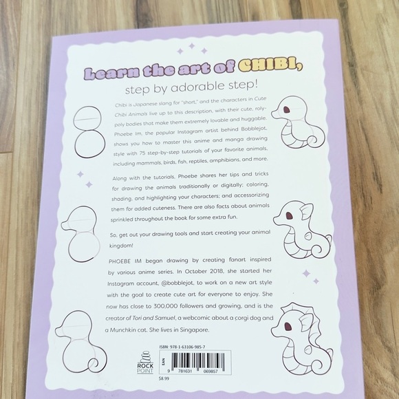 Cute Chibi Animals Drawing Book - Picture 2 of 3